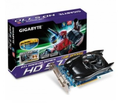 Imagine Placa video Gigabyte ATI Radeon HD 5770 PCI-E 2.0 1GB R577UD-1GD